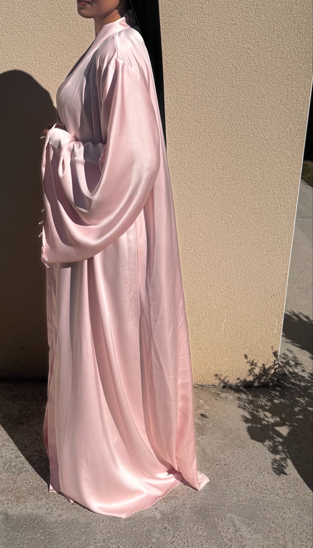 Kimono Perlé — Rose
